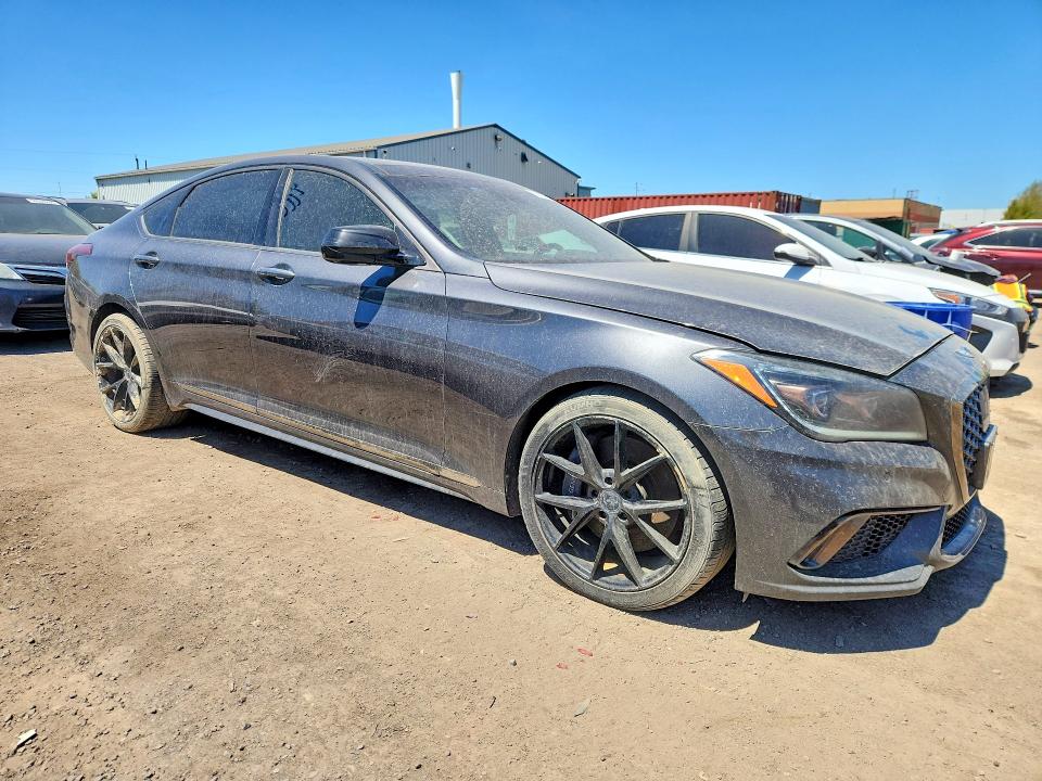 2018 Genesis G80 მანქანა იყიდება აუქციონზე, vin: KMHGN4JB7JU251966, აუქციონის ნომერი: 52136946