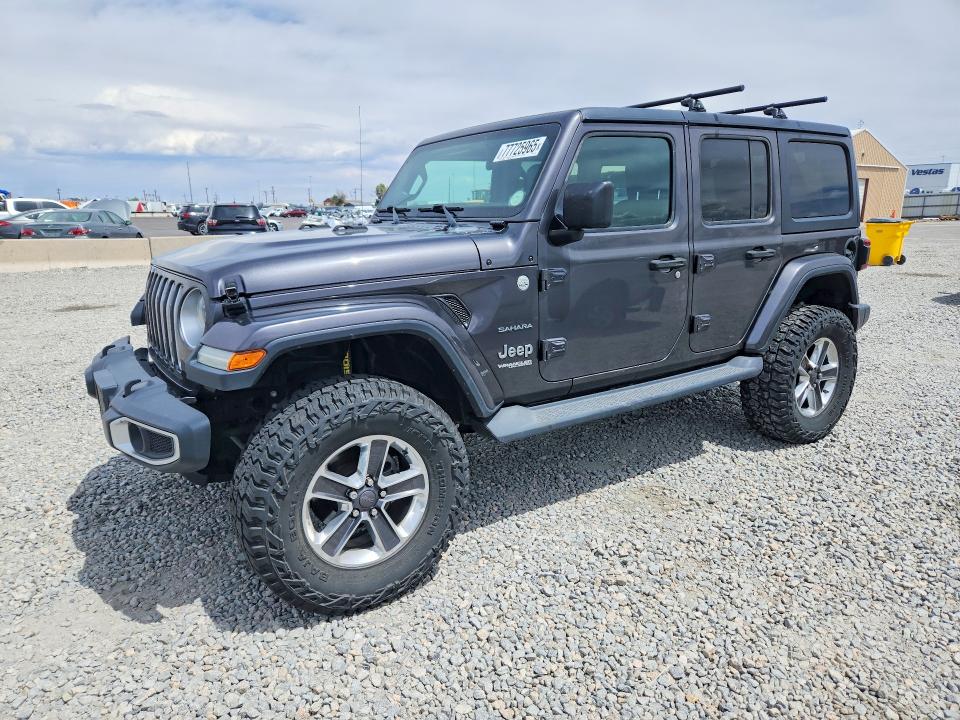 Aukcja sprzedaży 2018 Jeep Wrangler Unlimited, vin: 1C4HJXEG6JW121046, numer aukcji: 77725965
