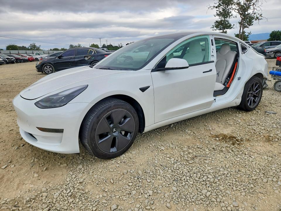 50978516 :رقم المزاد ، 5YJ3E1EA7PF607255 vin ، 2023 Tesla Model 3 مزاد بيع