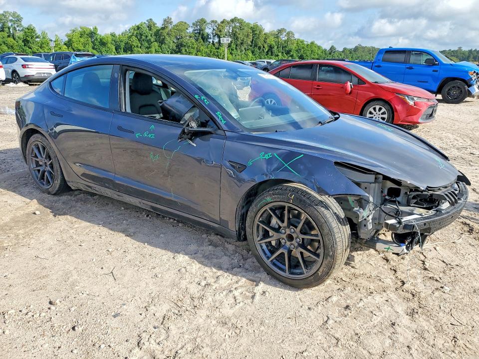 53074356 :رقم المزاد ، 5YJ3E1EA7PF672168 vin ، 2023 Tesla Model 3 مزاد بيع