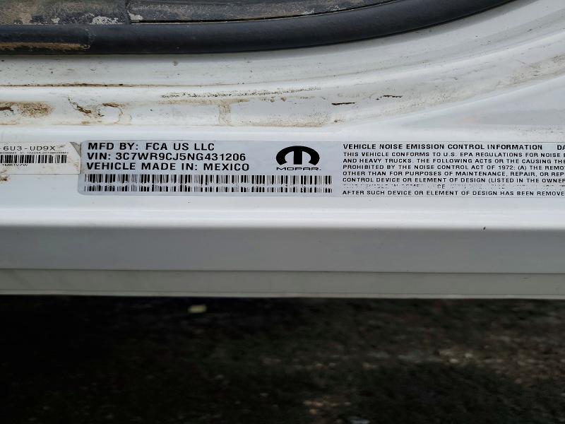 Продаж на аукціоні авто 2022 Ram 3500, vin: 3C7WR9CJ5NG431206, номер лоту: 52467846
