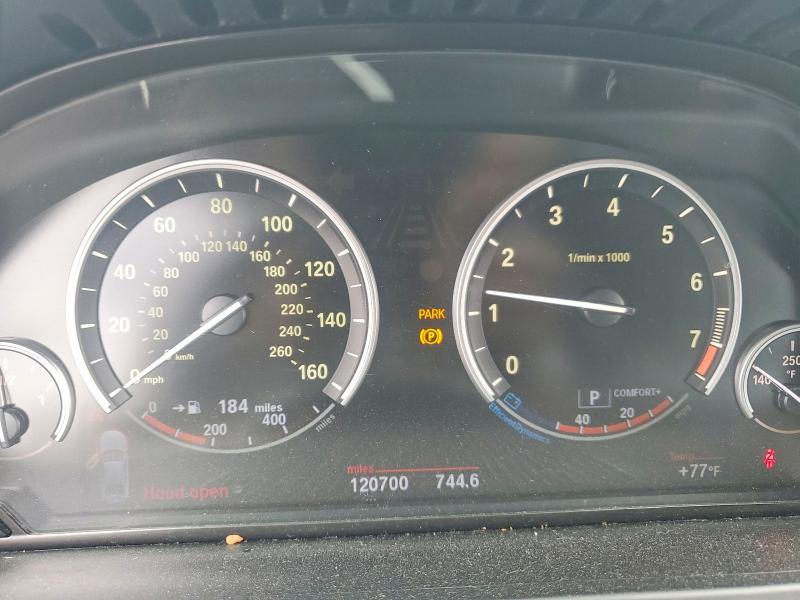 Продаж на аукціоні авто 2013 Bmw 740, vin: WBAYF4C53DD127580, номер лоту: 54617986
