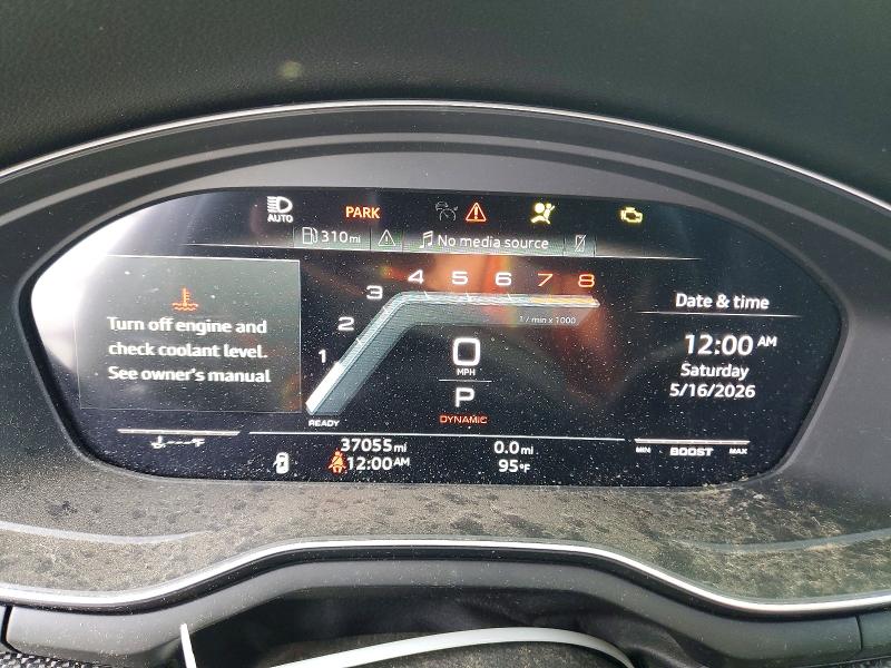 53776826 :رقم المزاد ، WAUB4AF43RA043992 vin ، 2024 Audi S4 مزاد بيع