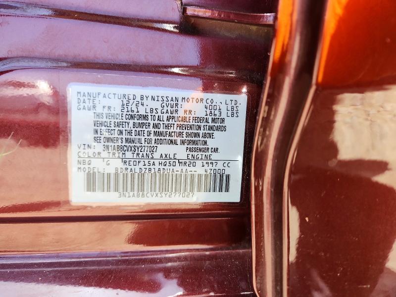 54016856 :رقم المزاد ، 3N1AB8CVXSY277027 vin ، 2025 Nissan Sentra مزاد بيع