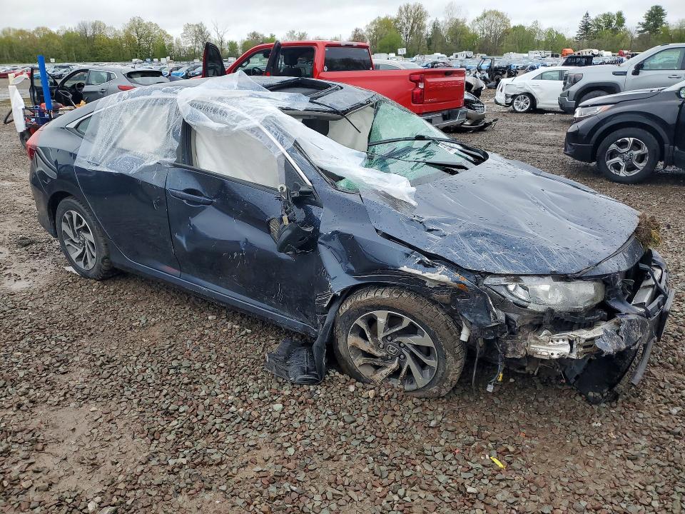 53522546 :رقم المزاد ، 19XFC2F76HE220277 vin ، 2017 Honda Civic مزاد بيع