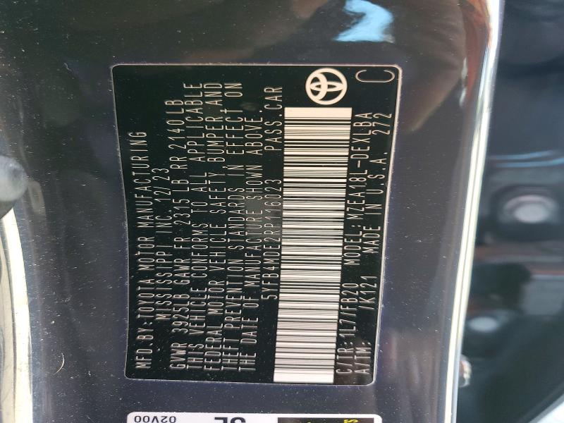Aukcja sprzedaży 2024 Toyota Corolla, vin: 5YFB4MDE2RP116023, numer aukcji: 51644186