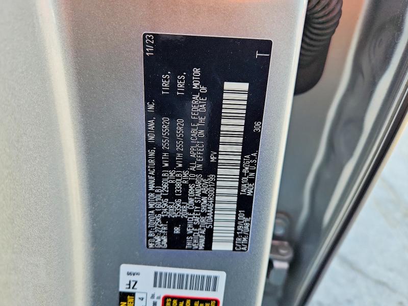 Продажа на аукционе авто 2024 Lexus Tx 350, vin: 5TDAAAA64RS001799, номер лота: 52048766