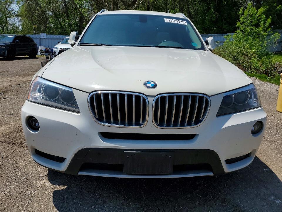 Auction sale of the 2013 Bmw X3, vin: 5UXWX9C59D0D06462, lot number: 53789726