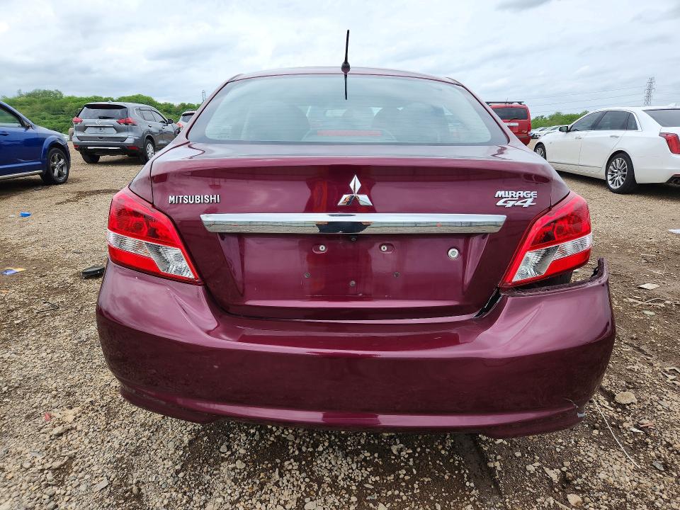 53941756 :رقم المزاد ، ML32F3FJ7KHF09313 vin ، 2019 Mitsubishi Mirage مزاد بيع