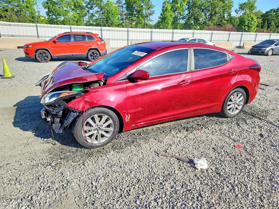 2016 Hyundai Elantra მანქანა იყიდება აუქციონზე, vin: 5NPDH4AE2GH747608, აუქციონის ნომერი: 53920906