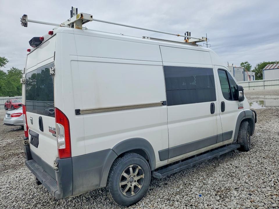 52152146 :رقم المزاد ، 3C6TRVBG0JE143363 vin ، 2018 Ram Promaster 1500 مزاد بيع