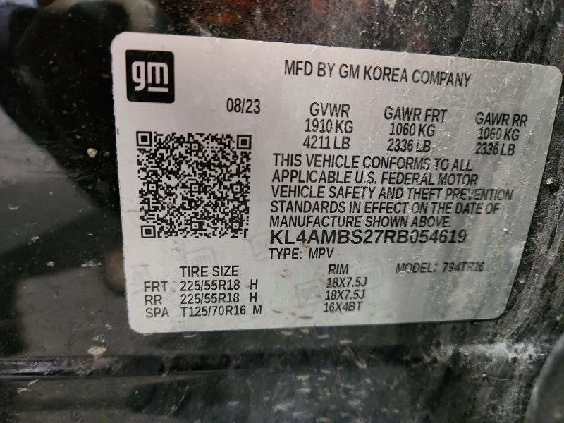 Aukcja sprzedaży 2024 Buick Encore Gx, vin: KL4AMBS27RB054619, numer aukcji: 55090876