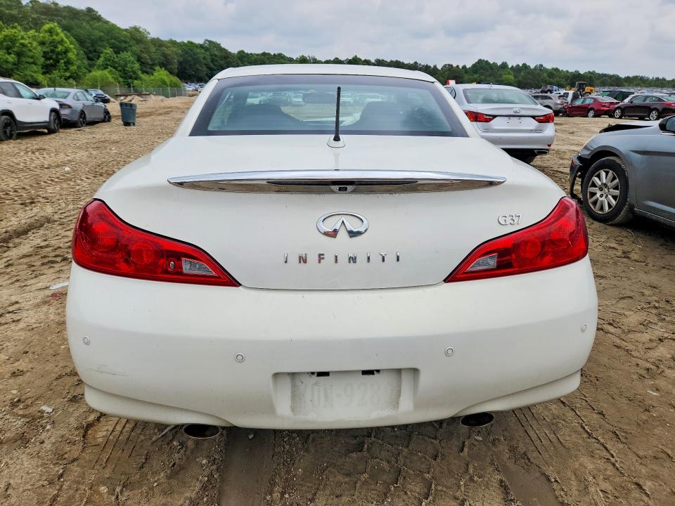 54987086 :رقم المزاد ، JN1CV6FE5CM201154 vin ، 2012 Infiniti G37 Convertible مزاد بيع