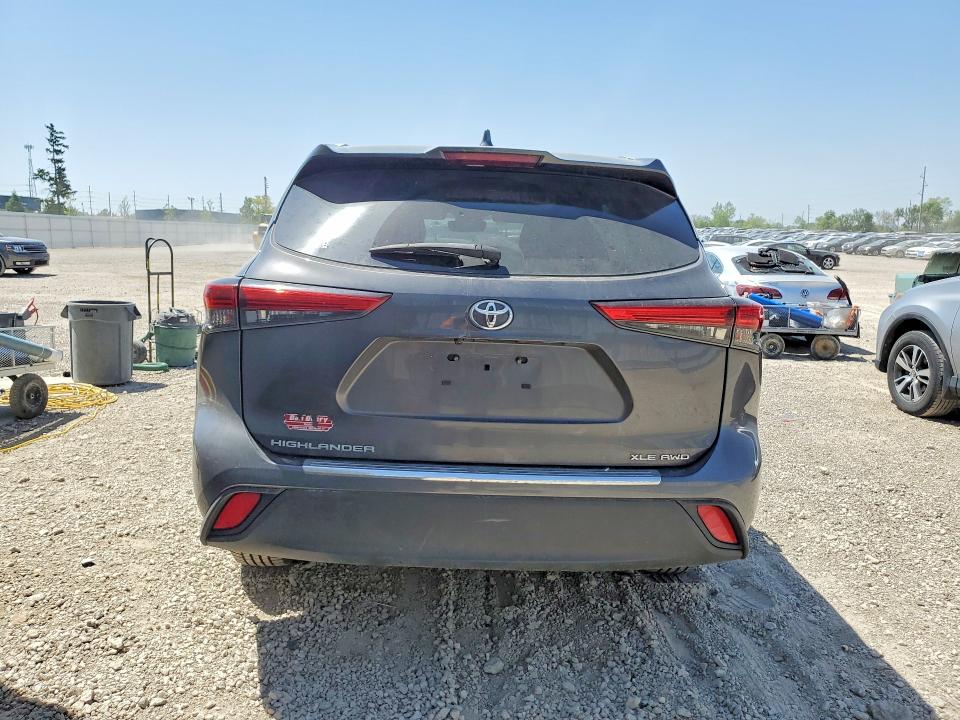 Продажа на аукционе авто 2021 Toyota Highlander, vin: 5TDGZRBH2MS057315, номер лота: 52103846