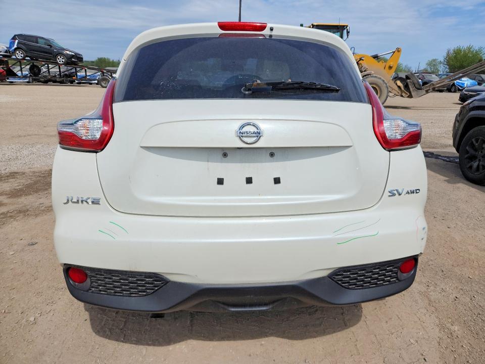 2016 Nissan Juke მანქანა იყიდება აუქციონზე, vin: JN8AF5MV0GT656086, აუქციონის ნომერი: 54805986