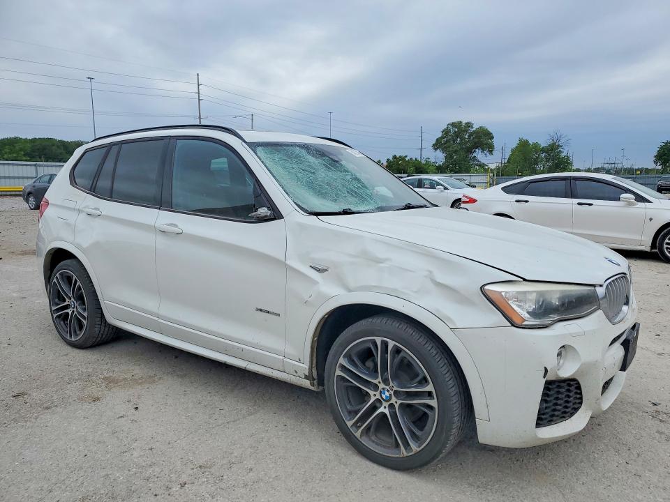 2016 Bmw X3 მანქანა იყიდება აუქციონზე, vin: 5UXWX9C53G0D78309, აუქციონის ნომერი: 54313406