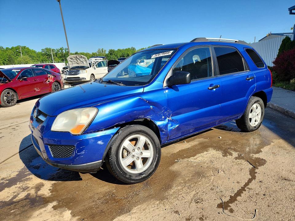 52679666 :رقم المزاد ، KNDJE723097590727 vin ، 2009 Kia Sportage مزاد بيع