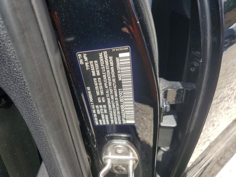 Продажа на аукционе авто 2020 Porsche Macan, vin: WP1AA2A58LLB02901, номер лота: 53740266