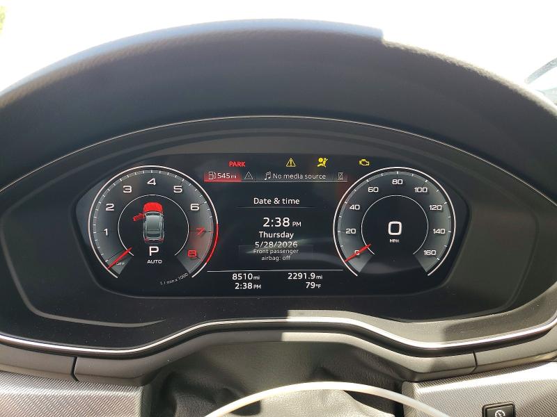 55312066 :رقم المزاد ، WAUDACF51SA018908 vin ، 2025 Audi A5 مزاد بيع