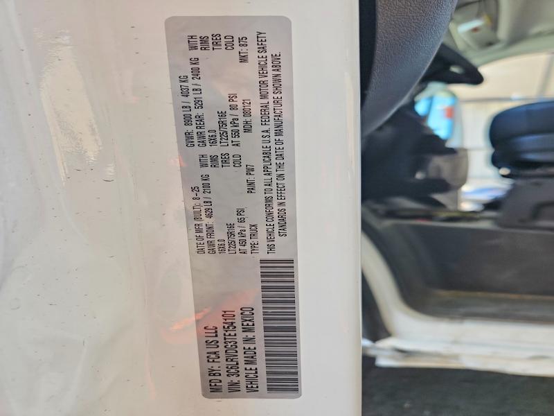 Продаж на аукціоні авто 2026 Ram Promaster 2500, vin: 3C6LRVDG3TE154101, номер лоту: 53259526