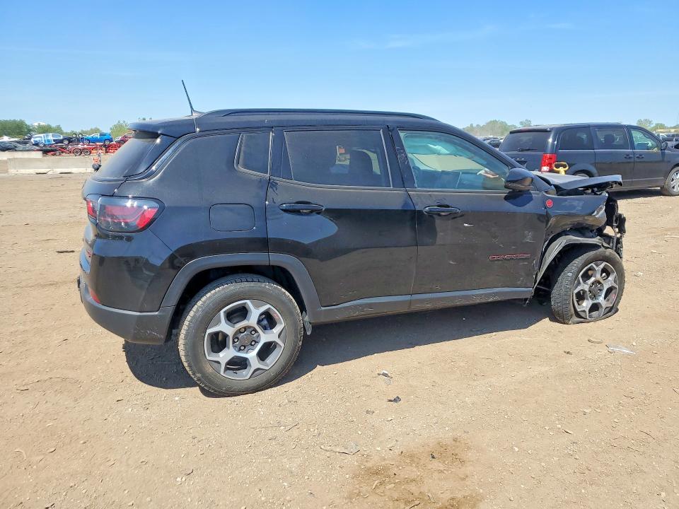 Продаж на аукціоні авто 2022 Jeep Compass, vin: 3C4NJDDB3NT227327, номер лоту: 53707936