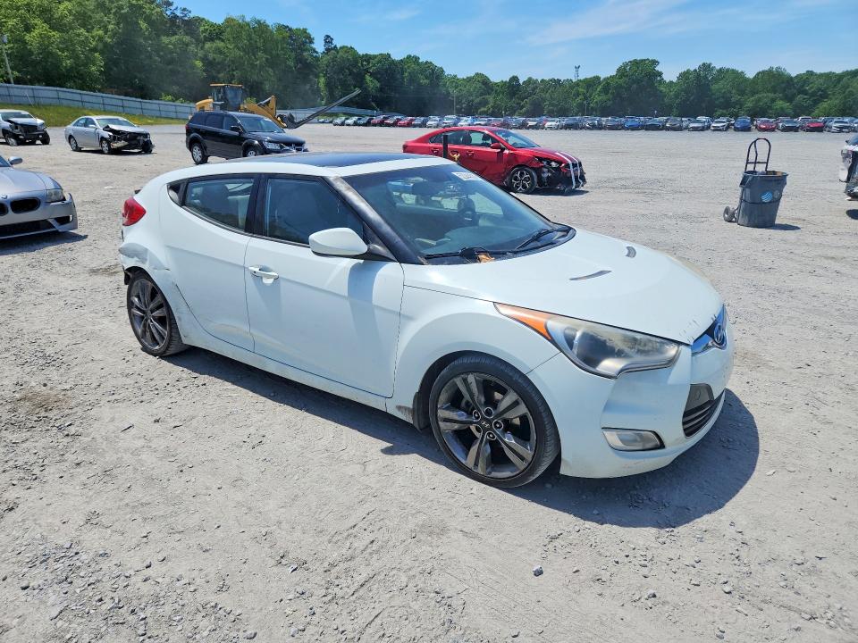 2012 Hyundai Veloster მანქანა იყიდება აუქციონზე, vin: KMHTC6AD2CU073971, აუქციონის ნომერი: 52044526