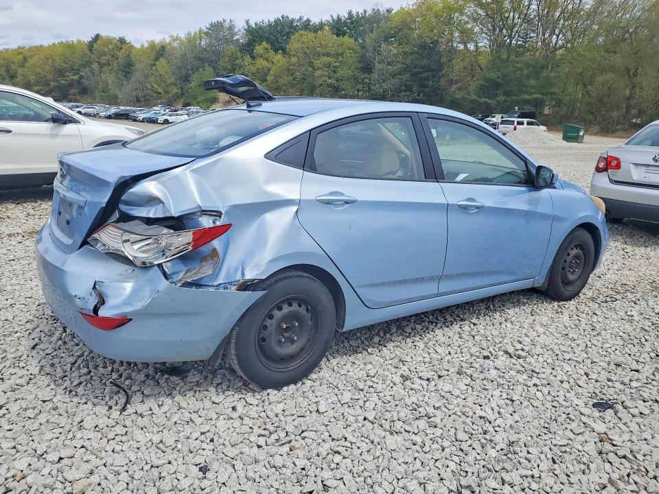 2012 Hyundai Accent მანქანა იყიდება აუქციონზე, vin: KMHCT4AEXCU197211, აუქციონის ნომერი: 52815026
