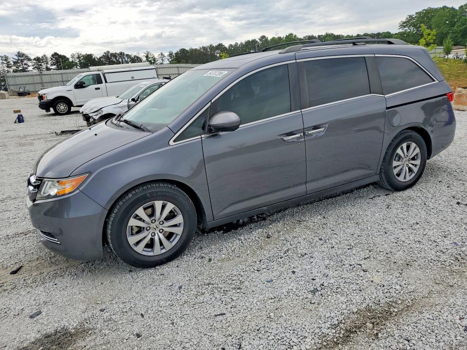 54707286 :رقم المزاد ، 5FNRL5H62HB018419 vin ، 2017 Honda Odyssey مزاد بيع