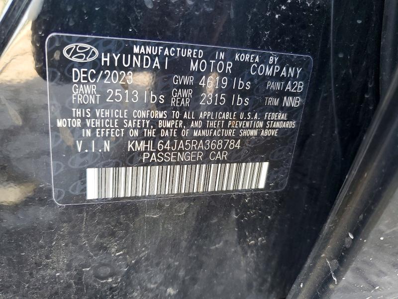 Aukcja sprzedaży 2024 Hyundai Sonata, vin: KMHL64JA5RA368784, numer aukcji: 54990816