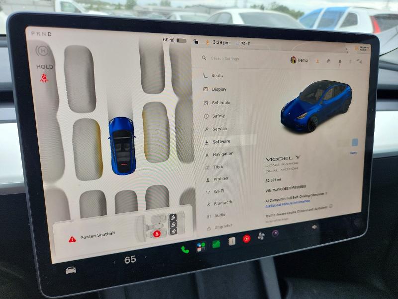 Продаж на аукціоні авто 2023 Tesla Model Y, vin: 7SAYGDEE7PF696588, номер лоту: 53167016
