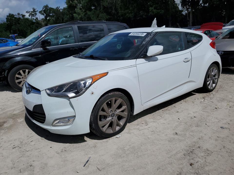 2017 Hyundai Veloster მანქანა იყიდება აუქციონზე, vin: KMHTC6AD0HU308522, აუქციონის ნომერი: 54056226