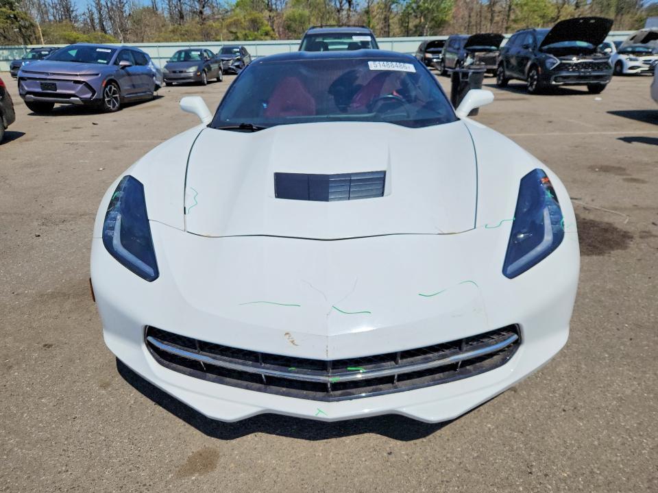 51488486 :رقم المزاد ، 1G1YD2D77F5103253 vin ، 2015 Chevrolet Corvette مزاد بيع