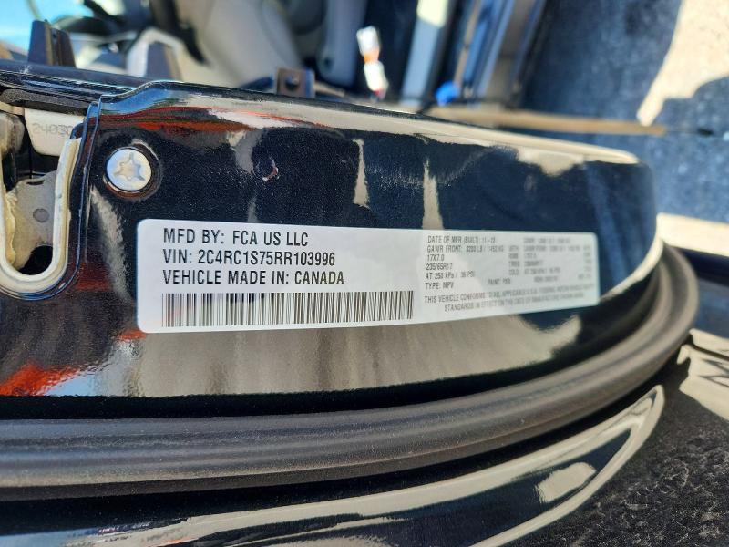 53238036 :رقم المزاد ، 2C4RC1S75RR103996 vin ، 2024 Chrysler Pacifica مزاد بيع