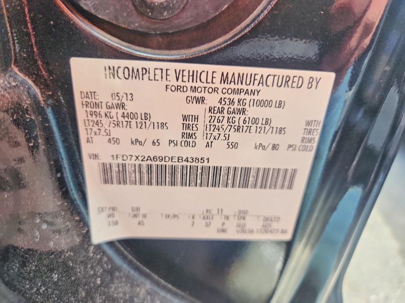 Продажа на аукционе авто 2013 Ford F250, vin: 1FD7X2A69DEB43851, номер лота: 58840676