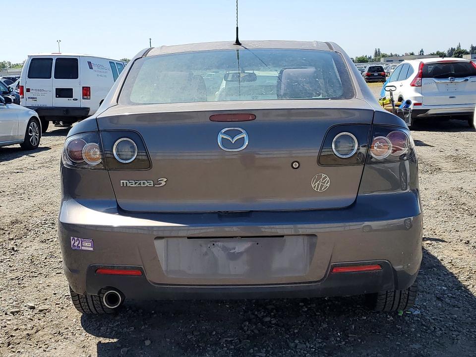 52606796 :رقم المزاد ، JM1BK32F271626501 vin ، 2007 Mazda 3 مزاد بيع