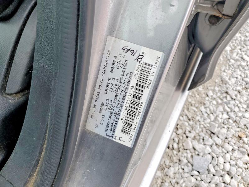 Продажа на аукционе авто 2014 Mazda 6, vin: JM1GJ1U67E1135588, номер лота: 53957756