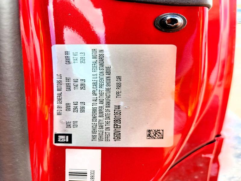 53307746 :رقم المزاد ، 1G6DV1EP2B0135744 vin ، 2011 Cadillac Cts-v مزاد بيع
