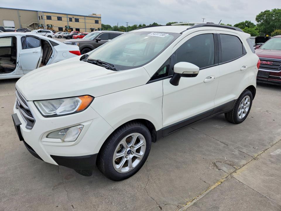 Aukcja sprzedaży 2020 Ford Ecosport, vin: MAJ3S2GE2LC345396, numer aukcji: 54237156