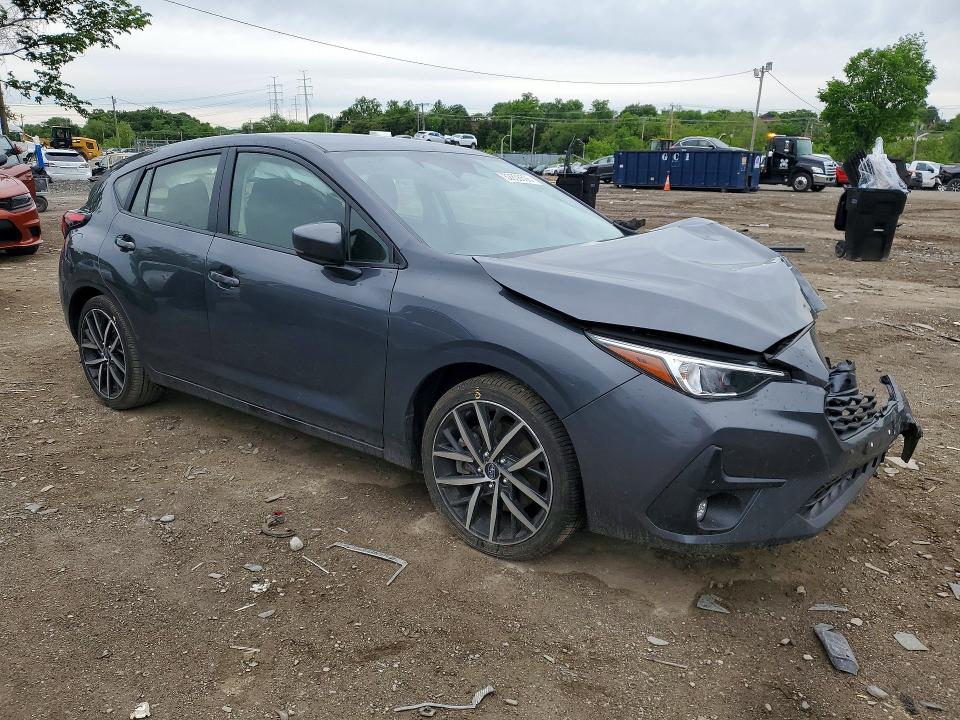 52836696 :رقم المزاد ، JF1GUAFC8S8278598 vin ، 2025 Subaru Impreza مزاد بيع