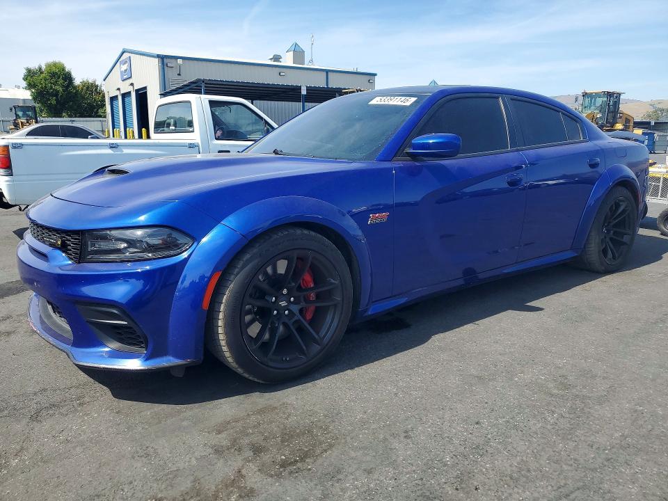 53391146 :رقم المزاد ، 2C3CDXGJ2MH604275 vin ، 2021 Dodge Charger مزاد بيع