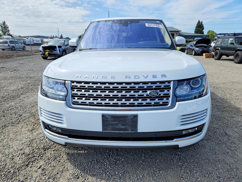 Продаж на аукціоні авто 2017 Land Rover Range Rover, vin: SALGS2FE4HA320542, номер лоту: 55177556