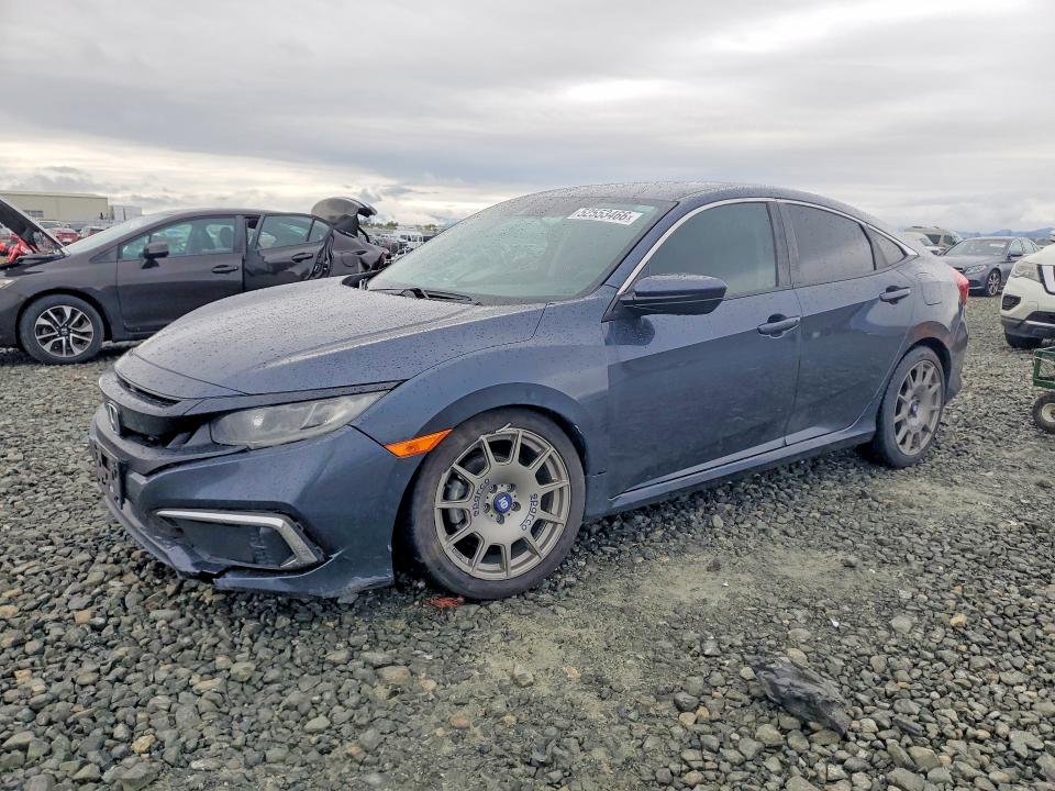 52553466 :رقم المزاد ، 19XFC2F63KE207694 vin ، 2019 Honda Civic مزاد بيع