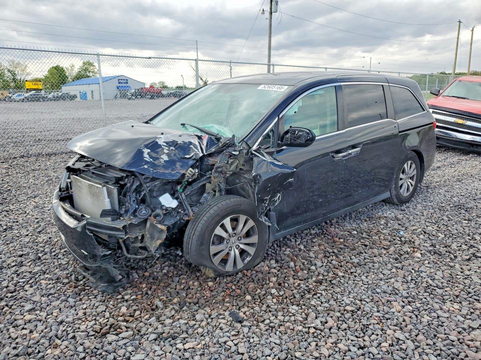 2015 Honda Odyssey მანქანა იყიდება აუქციონზე, vin: 5FNRL5H61FB079368, აუქციონის ნომერი: 63081156
