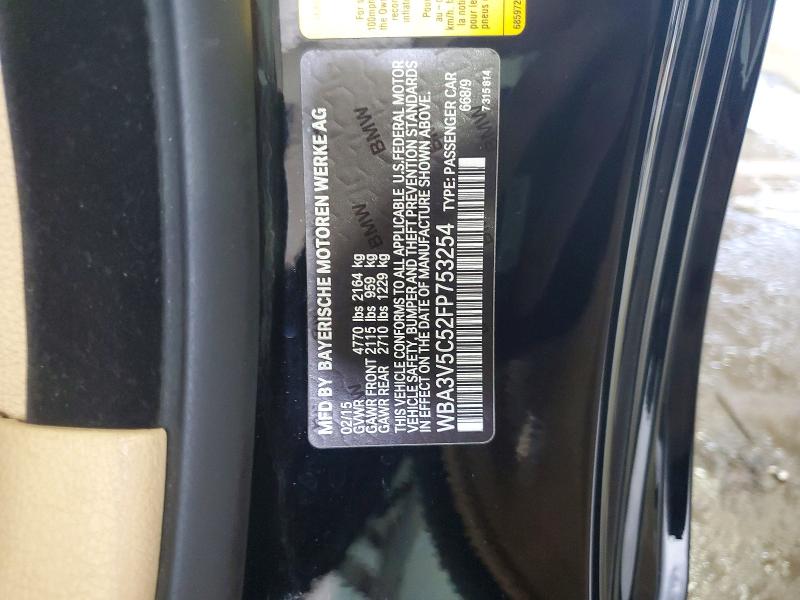 Продаж на аукціоні авто 2015 Bmw 428, vin: WBA3V5C52FP753254, номер лоту: 54544566