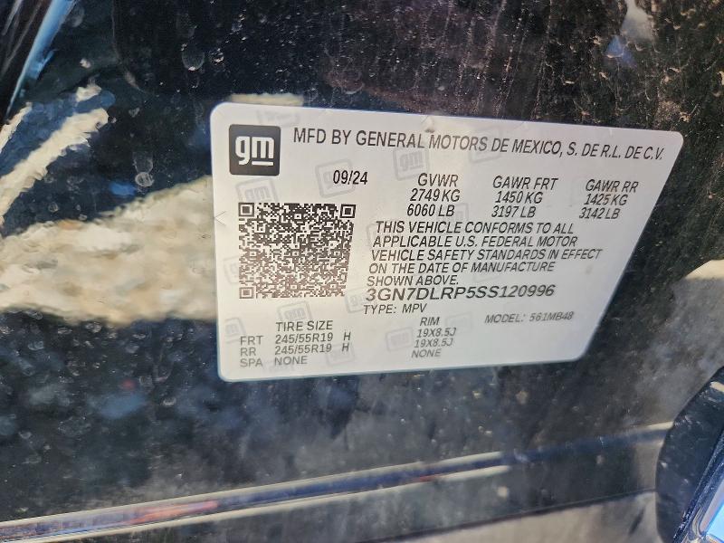 Продаж на аукціоні авто 2025 Chevrolet Equinox, vin: 3GN7DLRP5SS120996, номер лоту: 53942466