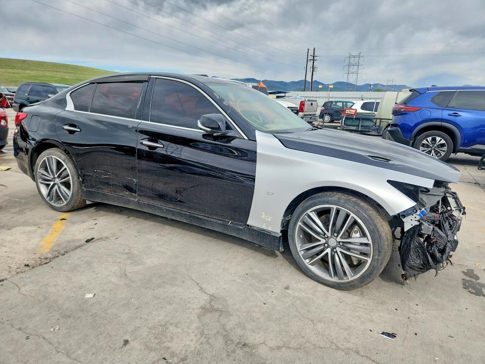 55080396 :رقم المزاد ، JN1BV7AR7EM700245 vin ، 2014 Infiniti Q50 مزاد بيع