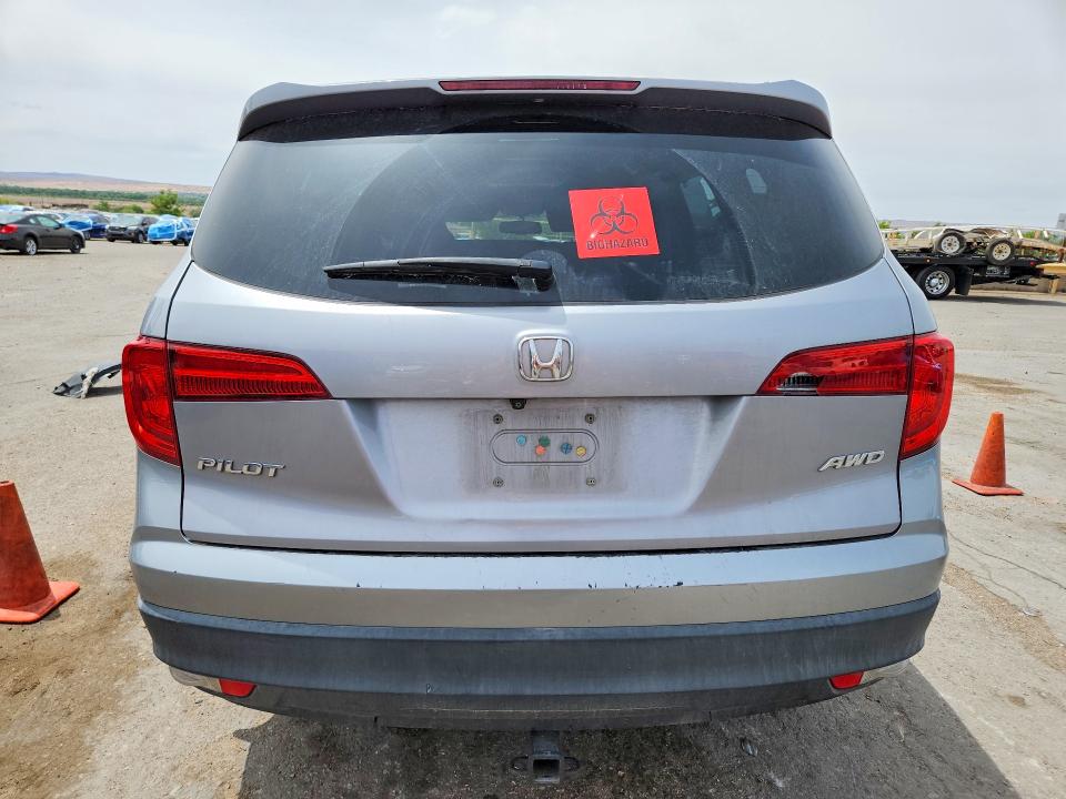 52241656 :رقم المزاد ، 5FNYF6H87HB032102 vin ، 2017 Honda Pilot مزاد بيع