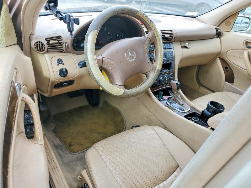 54907286 :رقم المزاد ، WDBRF61J03E012705 vin ، 2003 Mercedes-benz C مزاد بيع
