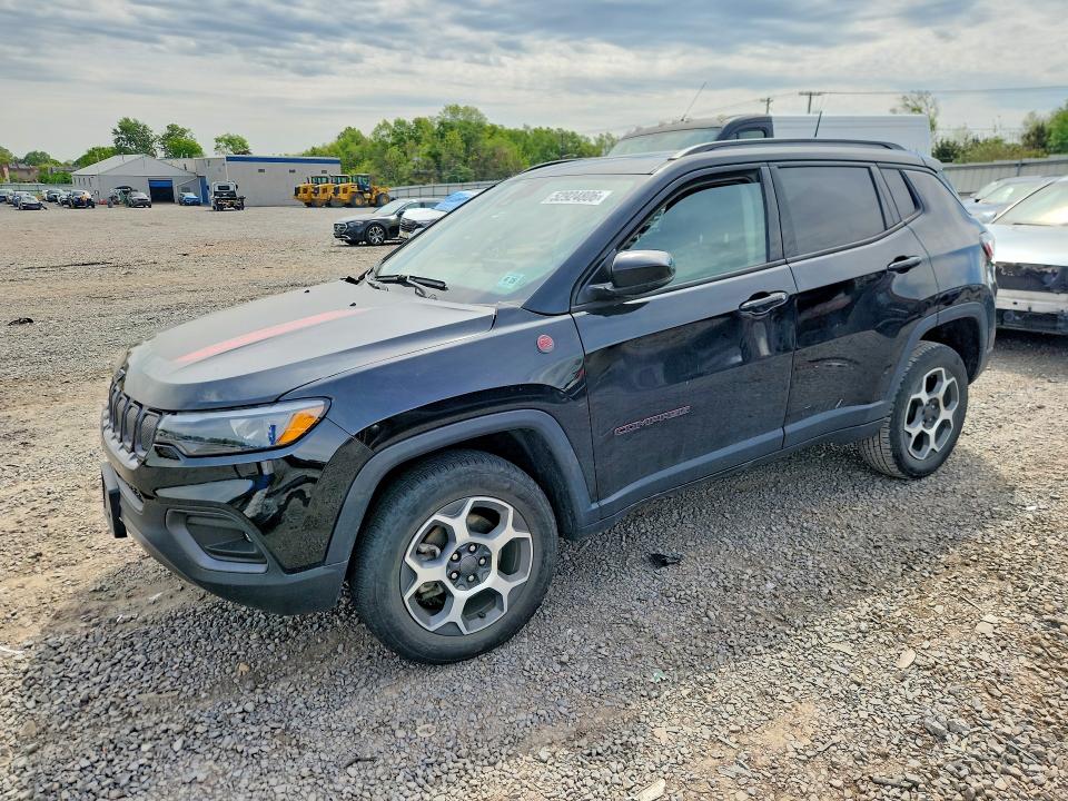 2022 Jeep Compass მანქანა იყიდება აუქციონზე, vin: 3C4NJDDB8NT226514, აუქციონის ნომერი: 52924806