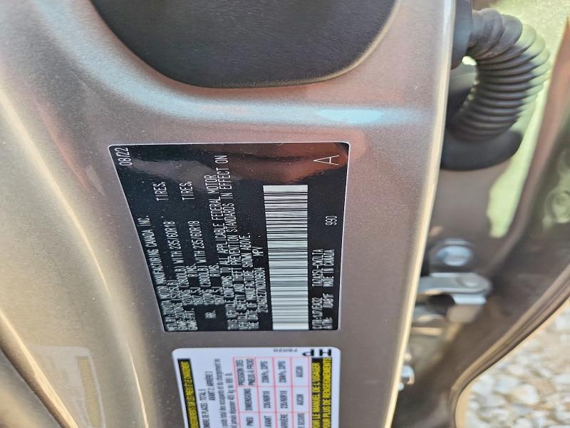 52389816 :رقم المزاد ، 2T2AGCEZ7NC009604 vin ، 2022 Lexus Nx مزاد بيع